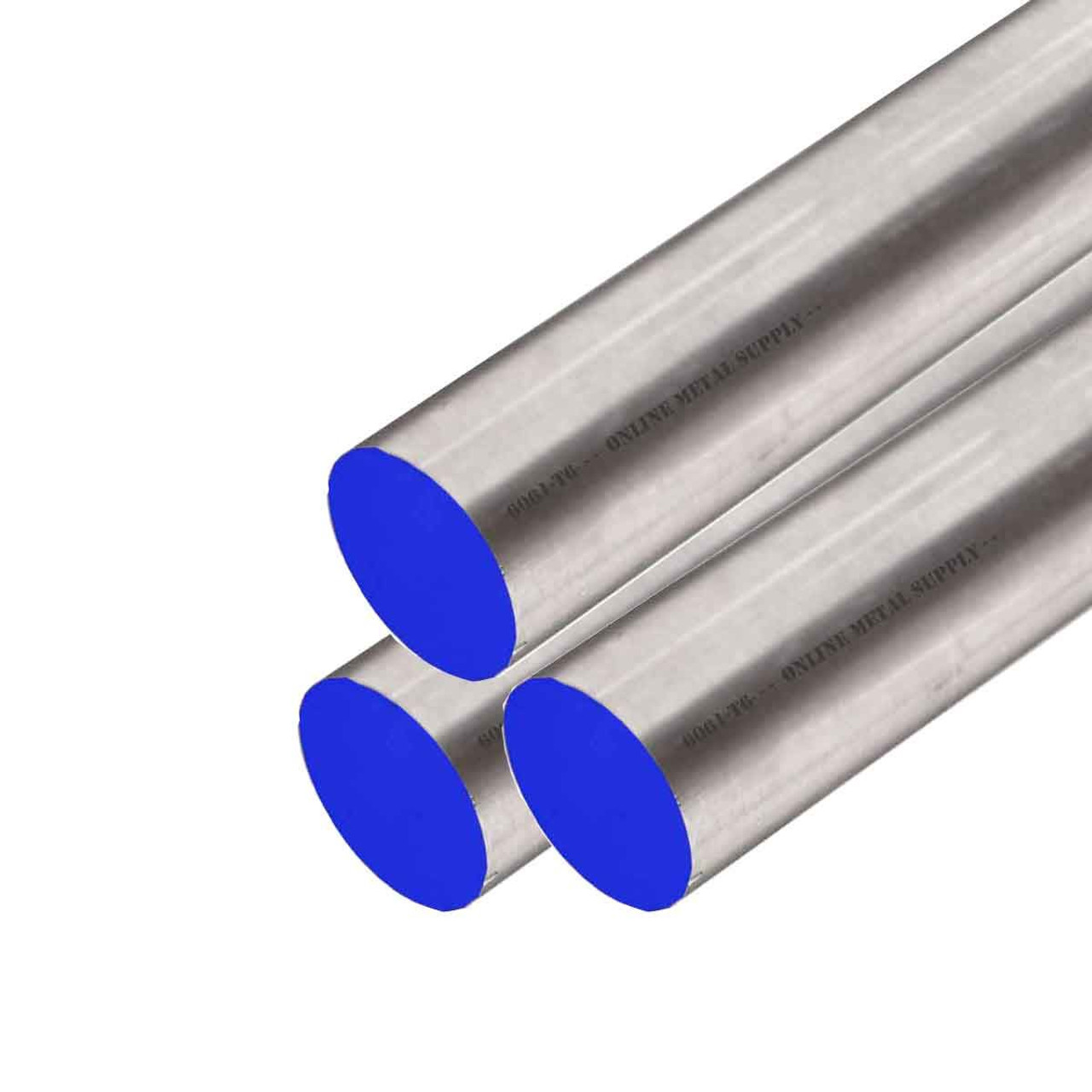 0.687 (11/16 inch) x 36 inches (3 Pack), 6061-T6511 Aluminum Round Rod