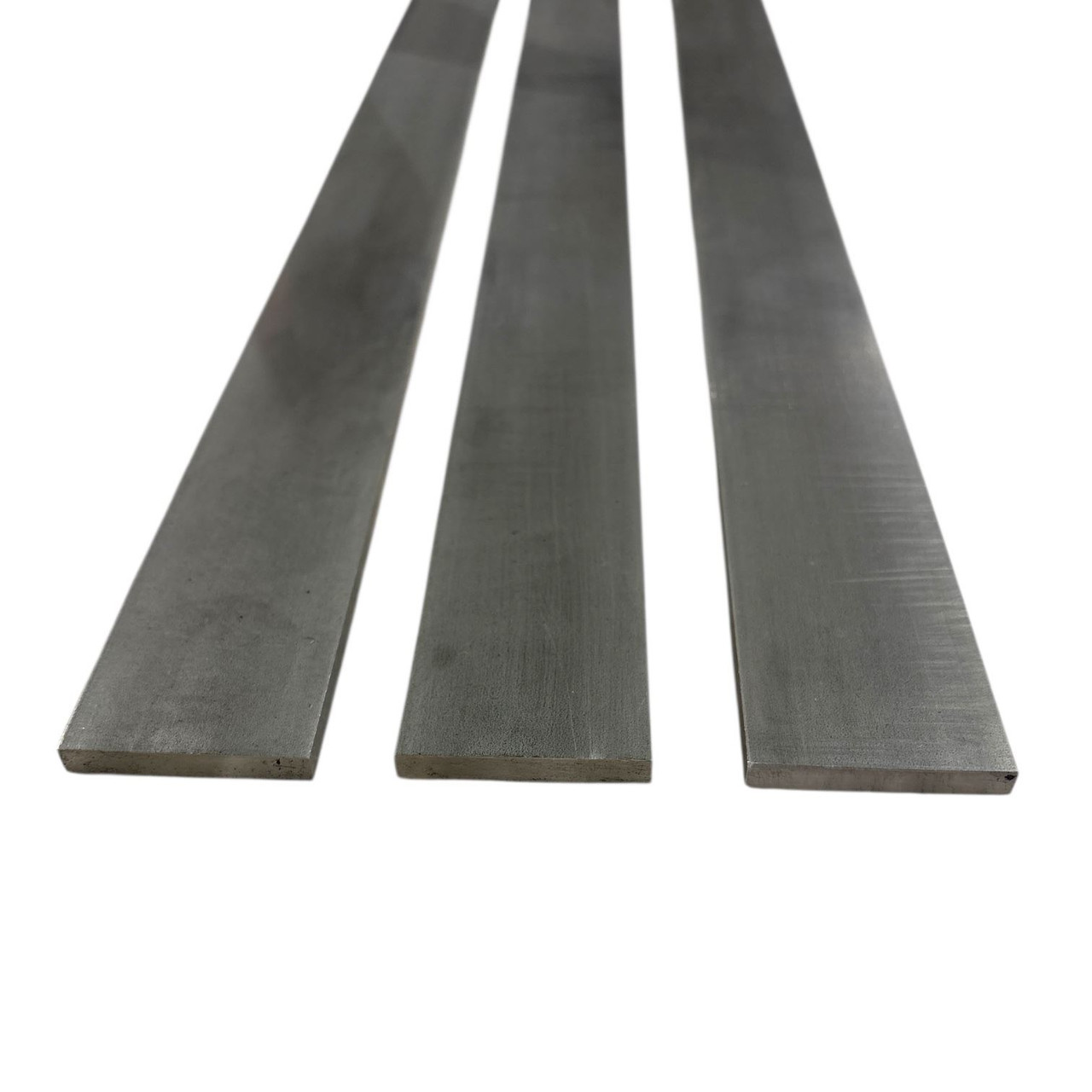 1/4" x 1-3/4" x 36" (3 Pack), 303 Stainless Steel Flat Bar, Cold Finished