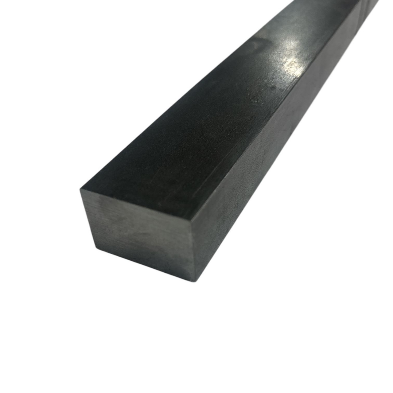 1/2" x 3/4" x 36", 1018 Steel Flat Bar, Cold Finished