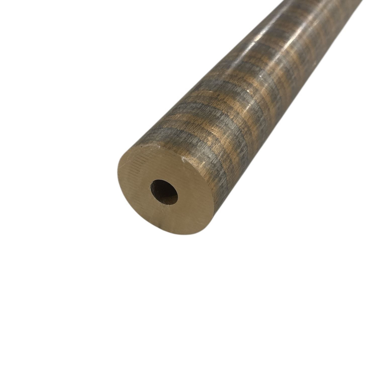 0.500" ID, 1.500" OD, 13 inches long, C932 Bearing Bronze Hollow Bar, Cast Oversized, SAE 660