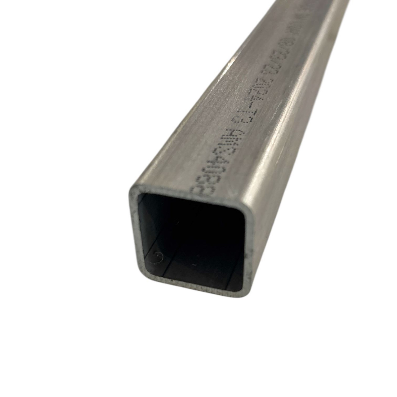 1" x 1" x 0.065" W, 0.156 RC x 36 inches, 2024-T3 Aluminum Square Tube, Seamless