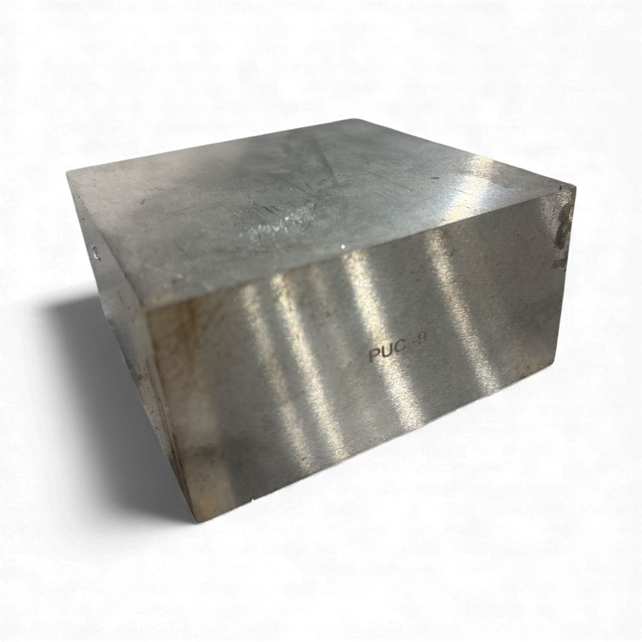 2" x 4" x 4", 90% Tungsten Carbide, 10% Cobalt Plate, Ground