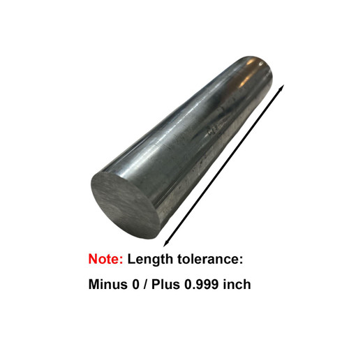 1.500 (1-1/2 inch) x 18 inches, 8620 Alloy Steel Round Rod, Cold Finished