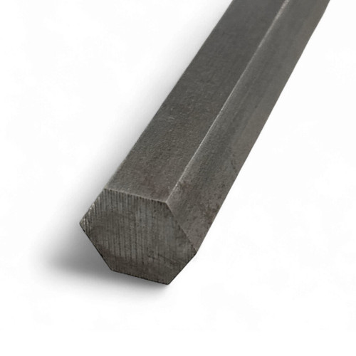 0.625 (5/8 inch) x 48 inches, 12L14 Steel Hexagon Bar, CF 0.625 (5/8 inch) x 48 inches, 12L14 Steel Hexagon Bar, CF
