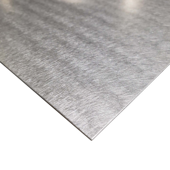 0.025" x 12" x 12", Aluminum Sheet, Anodized, Orbital Scratch