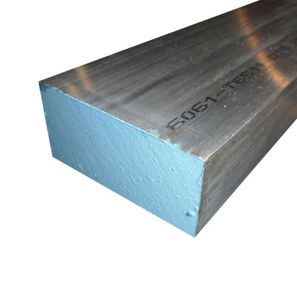 1" x 2-1/2" x 12", 6061-T6511 Aluminum Flat Bar