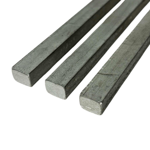 3/8" x 1/2" x 18" (3 Pack), 304 Stainless Steel True Flat Bar, Hot Rolled