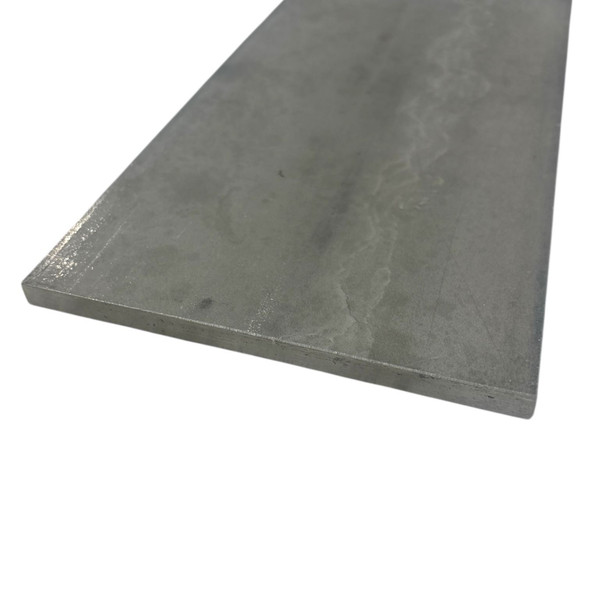 3/8" x 6" x 12", 304 Stainless Steel True Flat Bar, Hot Rolled