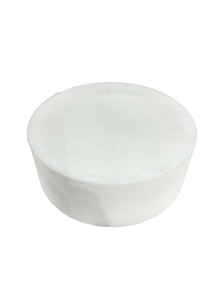 8.750 (8-3/4 inch) x 3 inches, PTFE Teflon Plastic Round Rod, White