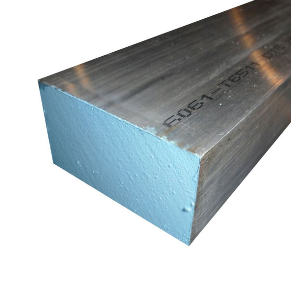 1-1/4" x 2-1/2", 6061-T6511 Aluminum Flat Bar