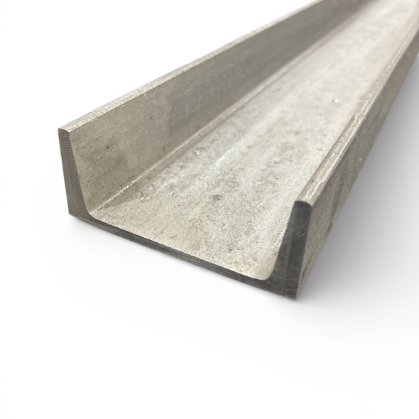 6" x 1.92", 304 Stainless Steel Channel, Tapered Leg (6 x 8.2)