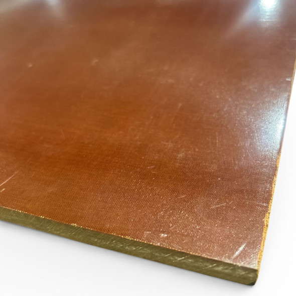 3/8" Thickness , Micarta Phenolic Grade LE Sheet, Plate, Natural