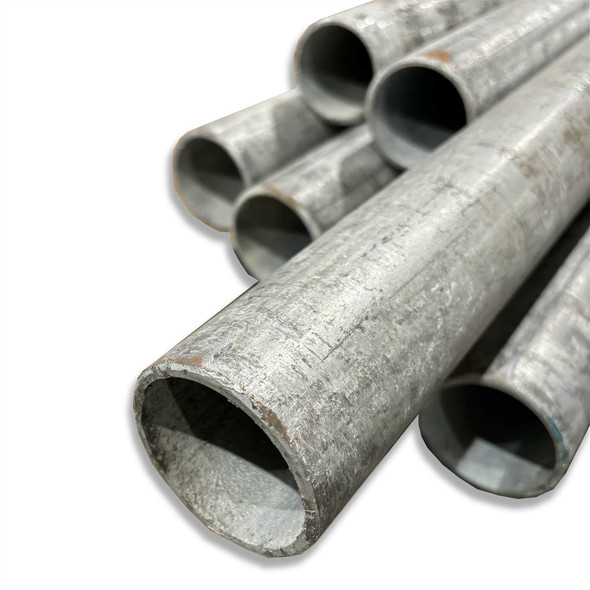 2-1/2" NPS, Schedule 10, (2.875" OD), Galvanized Steel Pipe