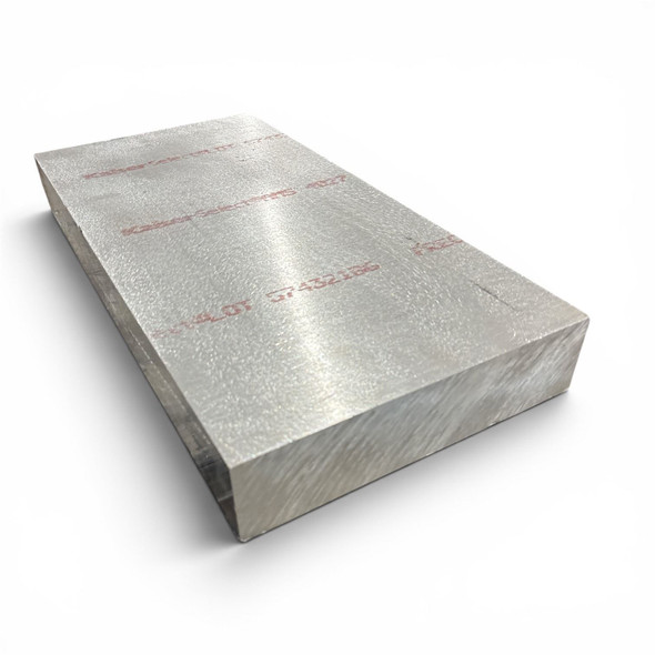 2-1/2" x 10-1/2" x 21", 6061-T651 Aluminum Plate