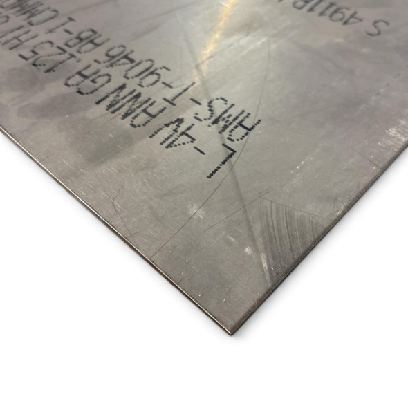 0.125", 6AL-4V Grade 5 Titanium Sheet