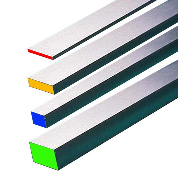 0.187" x 0.187" x 36", A2 Tool Steel, Flat Ground, Standard