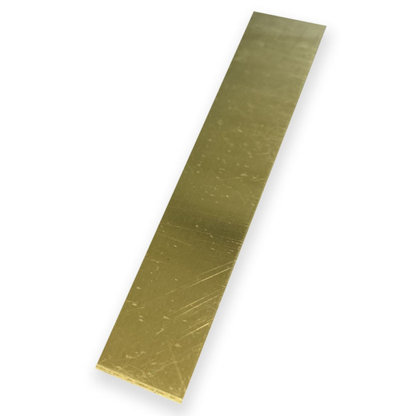 0.190" x 2.25" x 36", C260-H02 Brass Sheet, Mill Finish