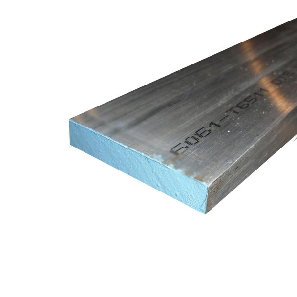 1/2" x 2-3/4" x 12", 6061-T6511 Aluminum Flat Bar