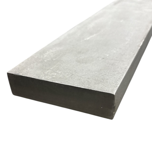 1" x 4" x 24", 303 Stainless Steel Flat Bar, Cold Finished