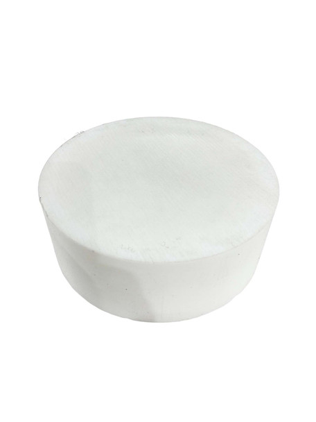 8.750 (8-3/4 inch) x 3 inches, PTFE Teflon Plastic Round Rod, White