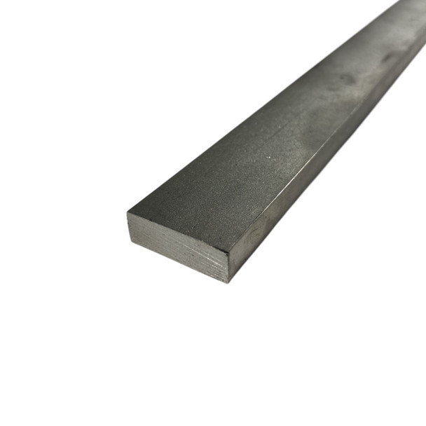 1/2" x 1-1/4", 303 Stainless Steel Flat Bar, Cold Finished