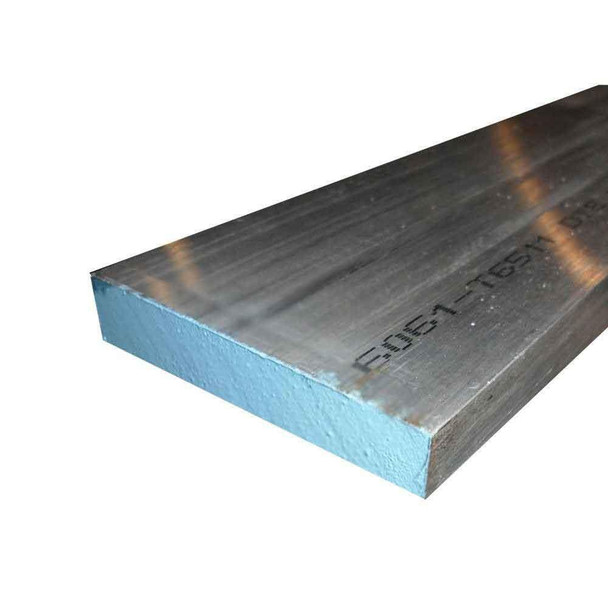 1" x 4", 6061-T6511 Aluminum Flat Bar