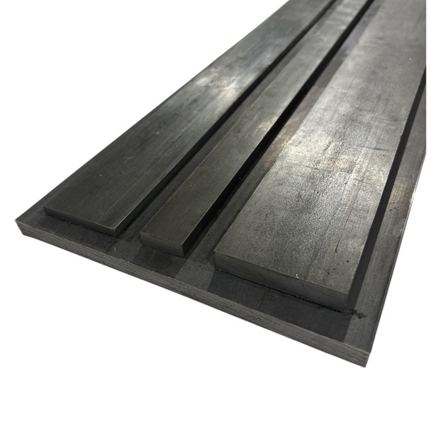 3/8" x 1-1/2", 1018 Steel Flat Bar, Cold Finished