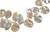 Niagara Falls- Keshi Pearl Necklace, shown flat, zoom on individual keshi pearls, 43 lustrous and light white Keshi pearls (21 - 37 mm), Pearl necklace weighs only 3.6 ounces, Single strand exceptional pearl necklace, Strung and hand-knotted on multi-strand white silk, Rare - earth mixed metal easy to use magnetic clasp Niagara Falls- Keshi Pearl Necklace, shown flat, zoom on individual keshi pearls, 43 lustrous and light white Keshi pearls (21 - 37 mm), Pearl necklace weighs only 3.6 ounces, Single strand exceptional pearl necklace, Strung and hand-knotted on multi-strand white silk, Rare - earth mixed metal easy to use magnetic clasp