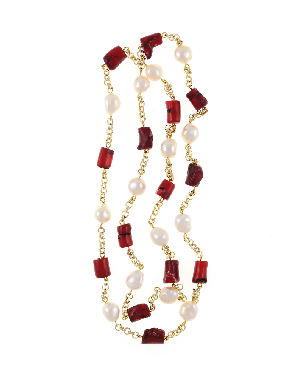 Nach(ナッシュ) ネックレス Collier en perles ethnique Noa Zuman Sterling Silver Freshwater Pearl & CZ Necklace