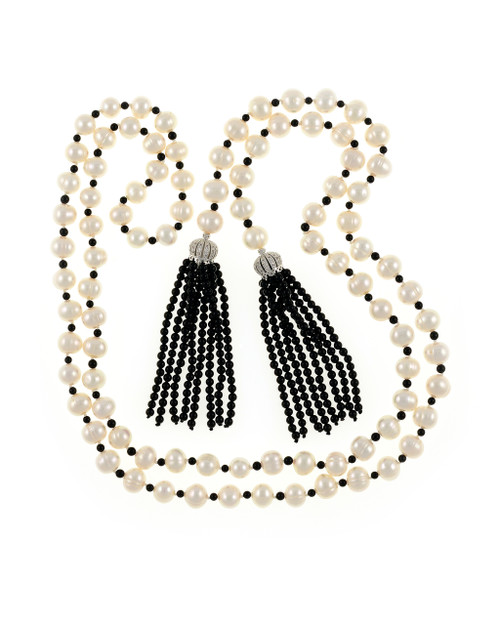 Augustine tassel deals necklace