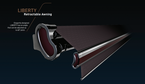 LIBERTY - Retractable Open Awning