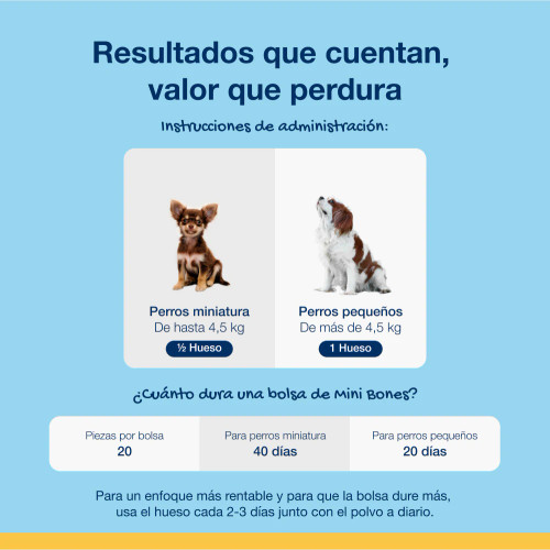 Mini Bones Arándanos (340g)