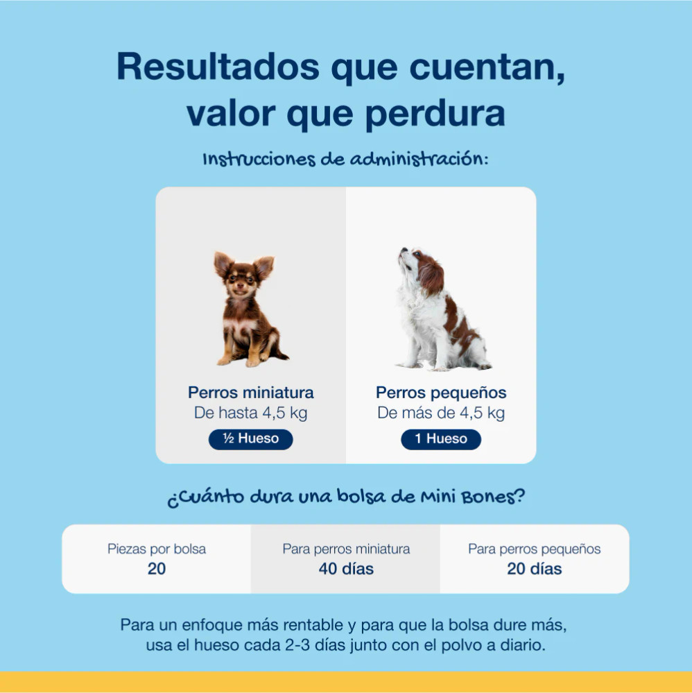 Mini Bones Veggie (340g)