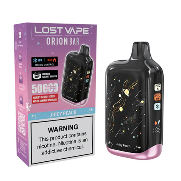 Juicy Peach Lost Vape Orion Bar 50K
