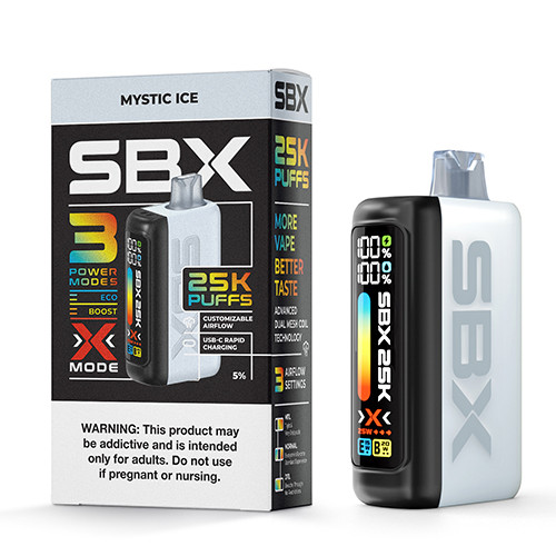elf bar vape uk Mystic Ice SBX Metatine 25K