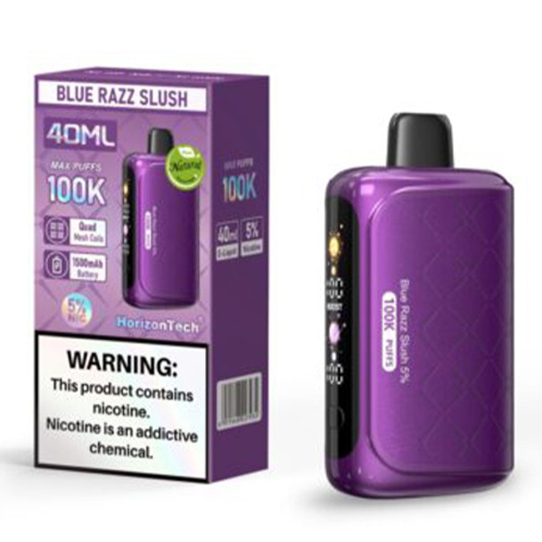 Blue Razz Slush HorizonTech 100K