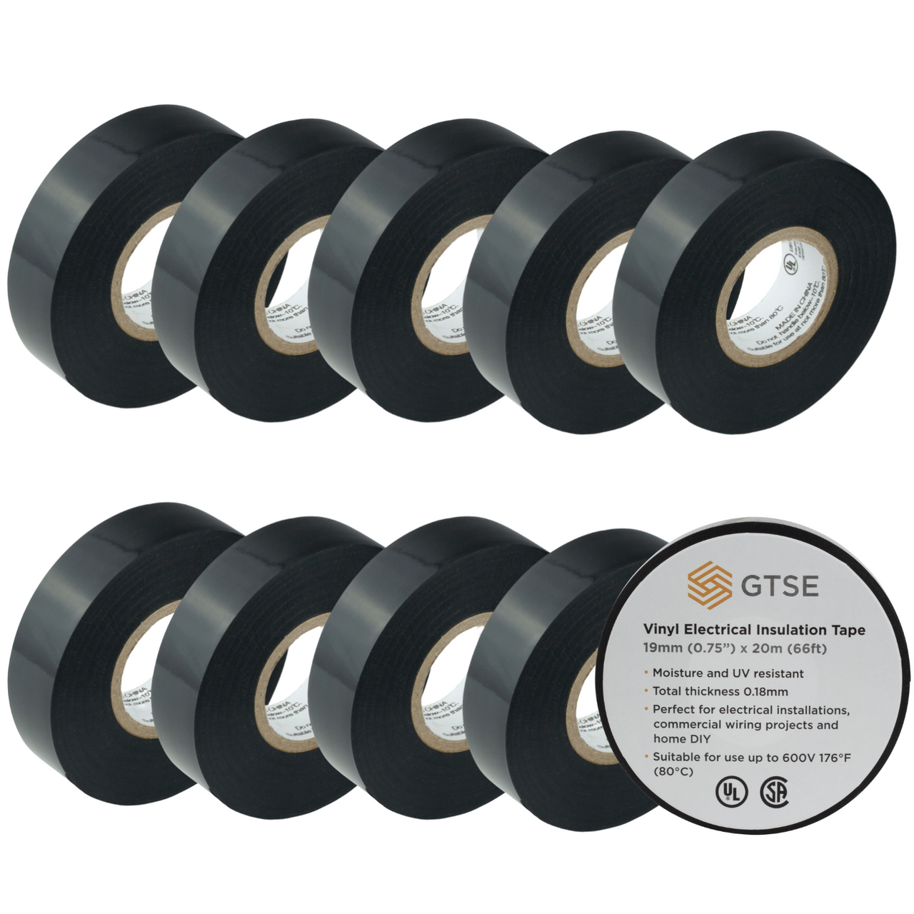 General Purpose Masking Tape - 2 x 164ft (2 Roll Pack) - GTSE Group