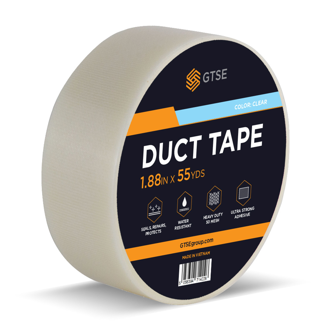 Water-Resistant Tape Clear 1/2