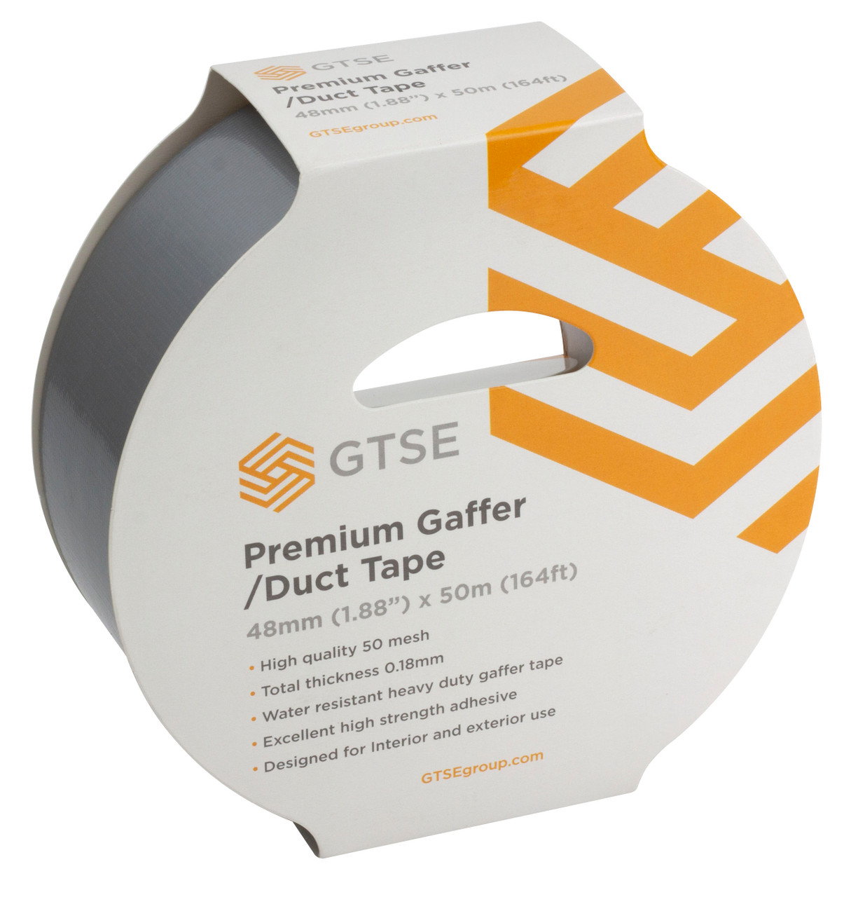 Premium Clear Duct Tape, Heavy Duty Duct Tape, Bulk Contractors Pack - GTSE
