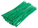 Green cable ties