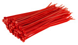 Red Nylon Cable Ties (Pack of 100)