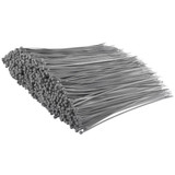 Gray Nylon Cable Ties (Bulk Pack of 1,000)