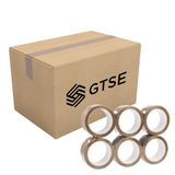 Acrylic Brown Packaging Tape, 2" x 72 Yards - 36 Rolls Carton Pack