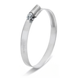 IFE German Style Hose Clamps, 12mm (0.47") Band, W4 Stainless Steel – Carton Pack