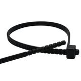 Black Twist-Off Cable Ties (Pack of 100)