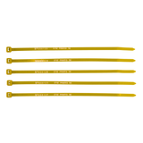 Fluorescent Yellow Printed Cable Ties (Pack of 1,000)