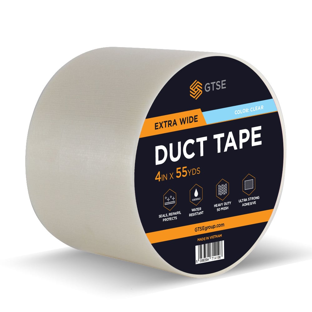 Clear Duct Tape - 4" x 164ft