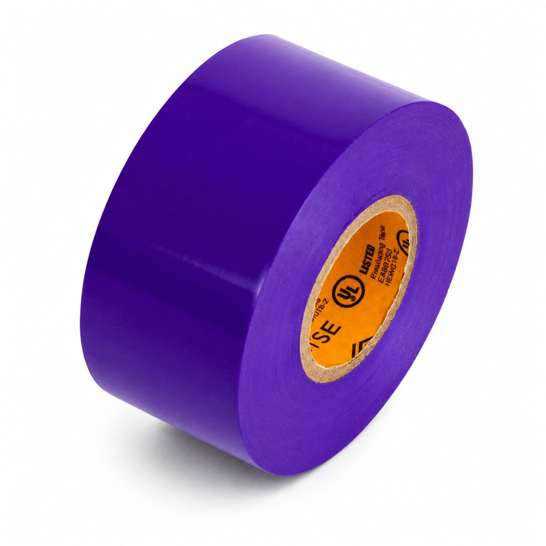 Wide Purple Electrical Tape, 2in x 66ft - Pack of 1