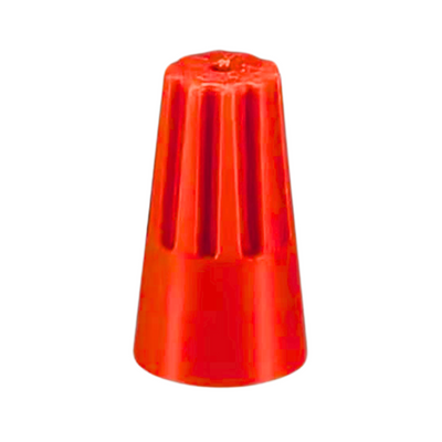 Red Screw On Connectors (Pack of 100)