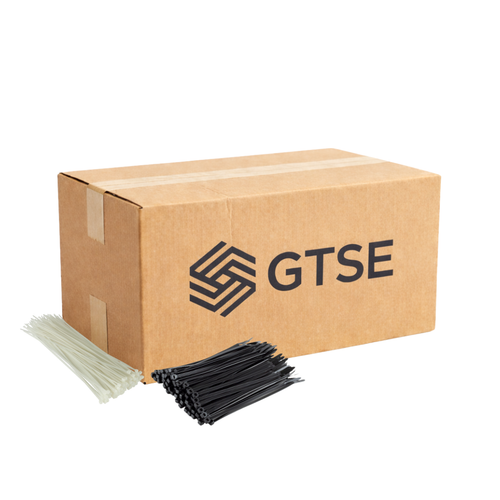 8 Inch Cable Ties, 18lb Strength - 30,000 Bulk Contractors Pack